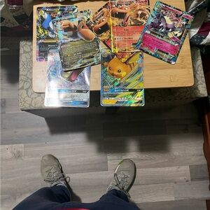 7 oversized rare Pokémon cards